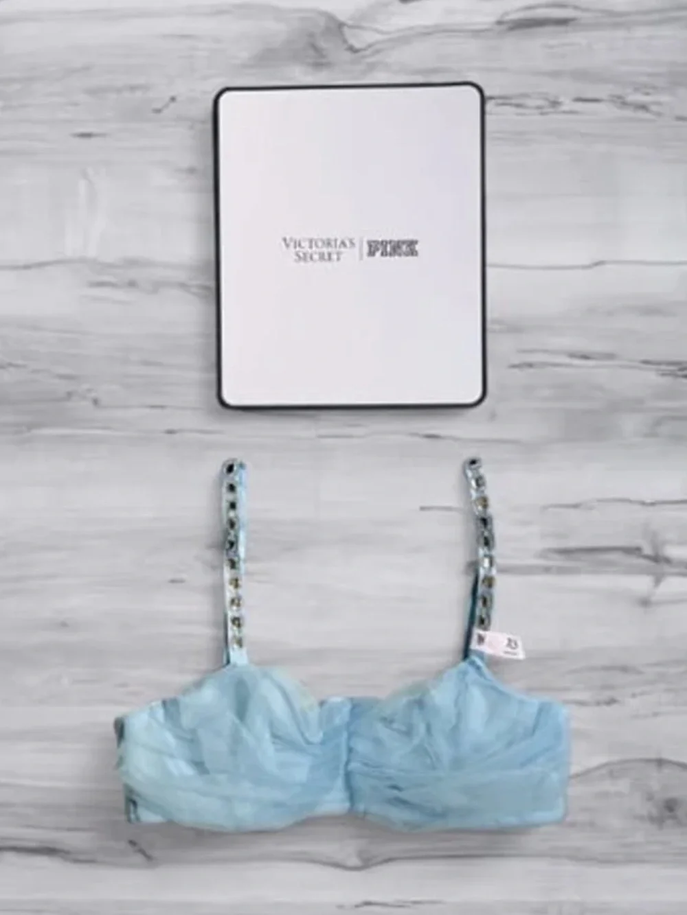 🧚 Ethereal Twinkle Bra Victoria Secret 32A/32B NWT